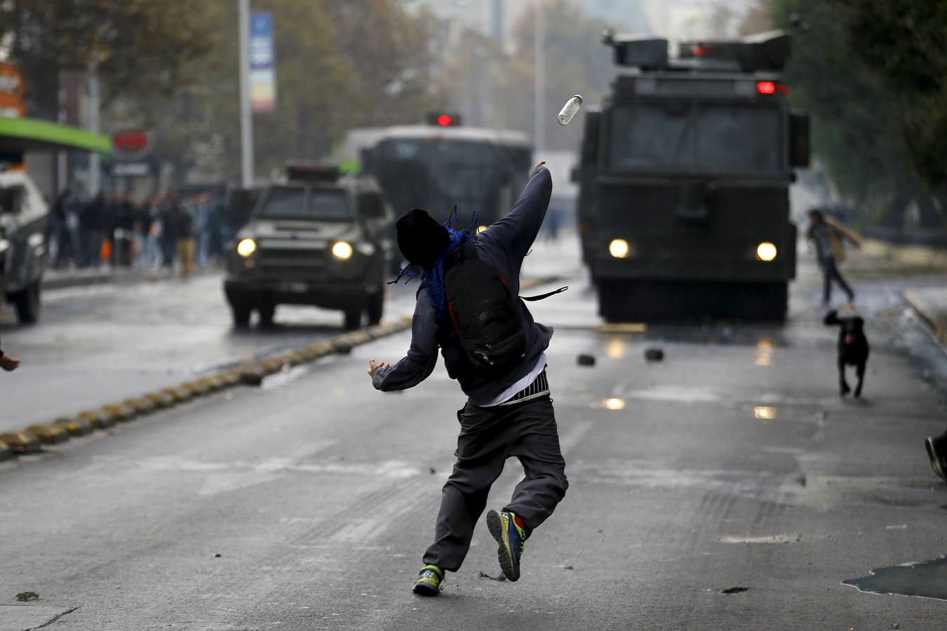 Estudiantes chilenos en pie de guerra