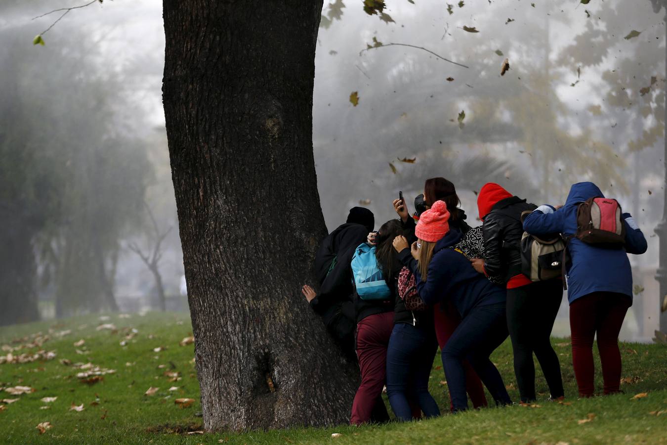 Estudiantes chilenos en pie de guerra