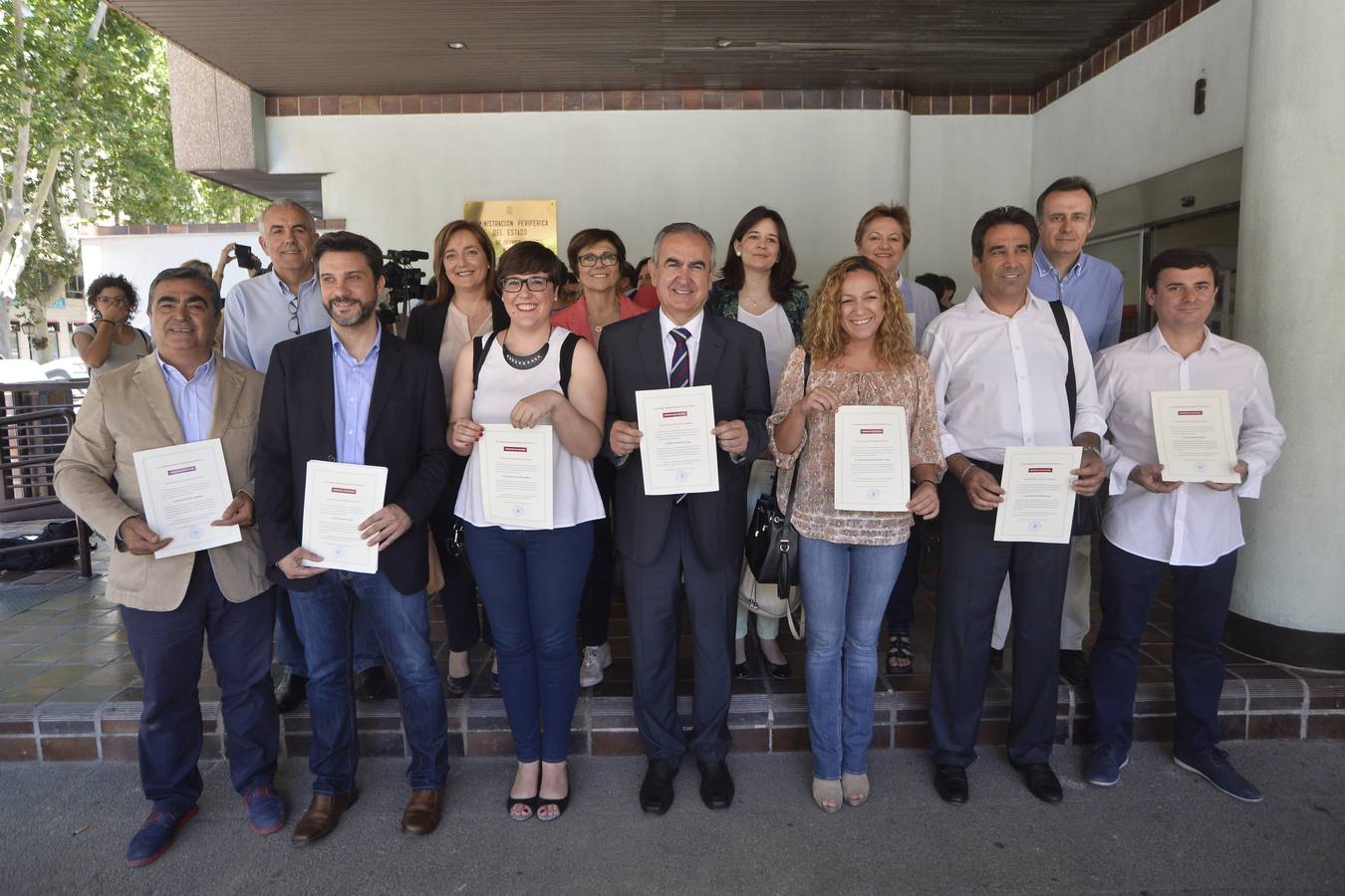 Entrega de actas a los diputados electos en Murcia