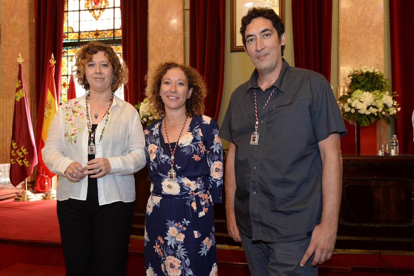 José Ballesta toma posesión de la alcaldía de la ciudad de Murcia. 