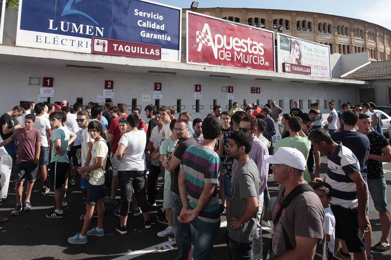 Las mejores imágenes del UCAM CF - Bilbao Athletic