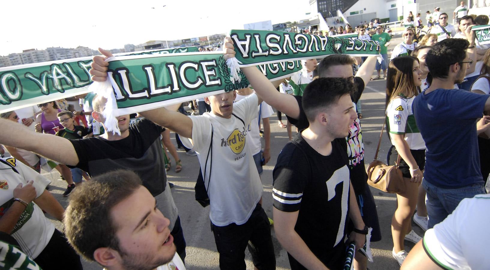 Los aficionados están con el Elche