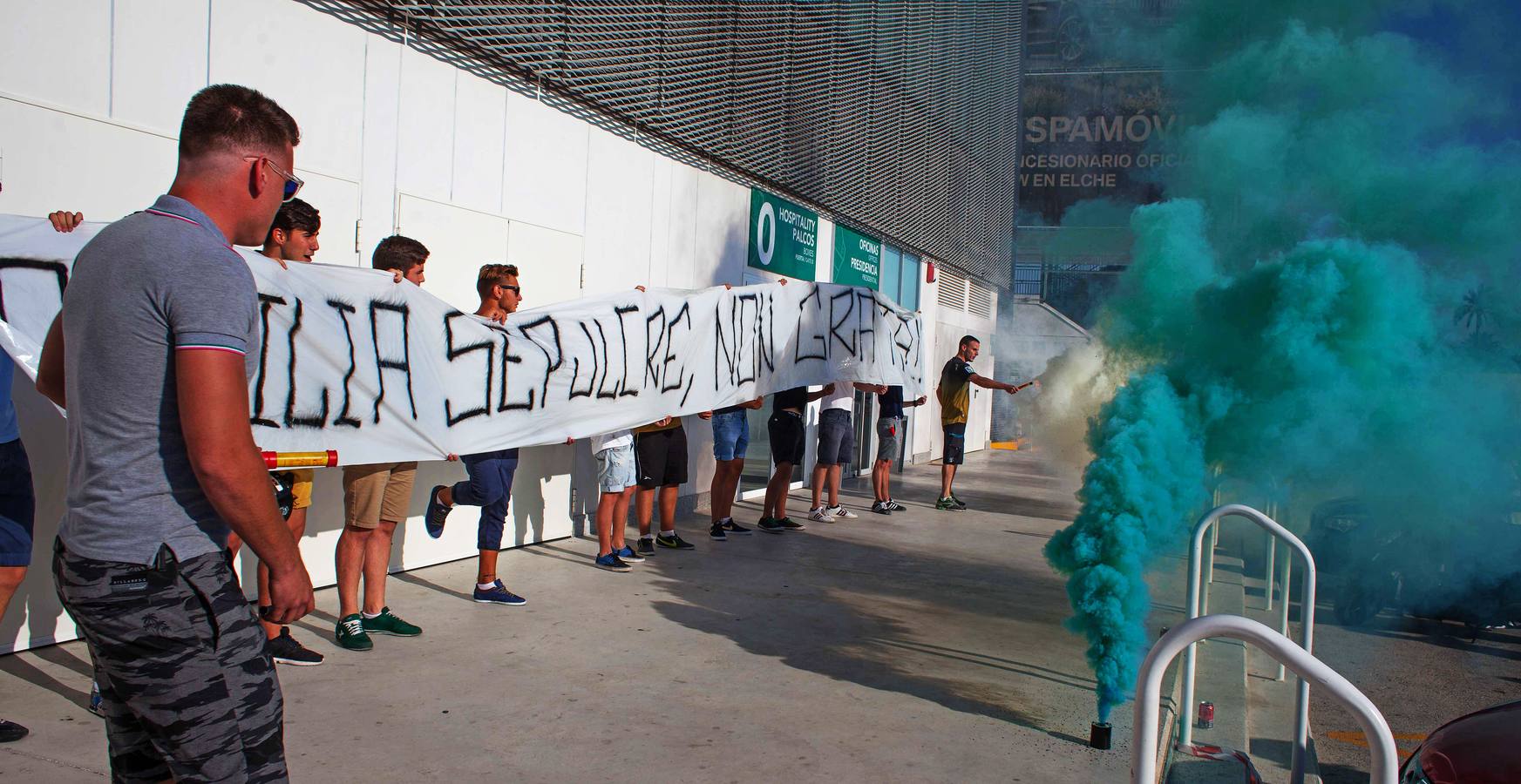 Los aficionados están con el Elche