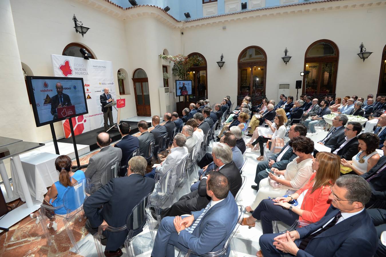 José Luis Feito en el Foro Nueva Murcia