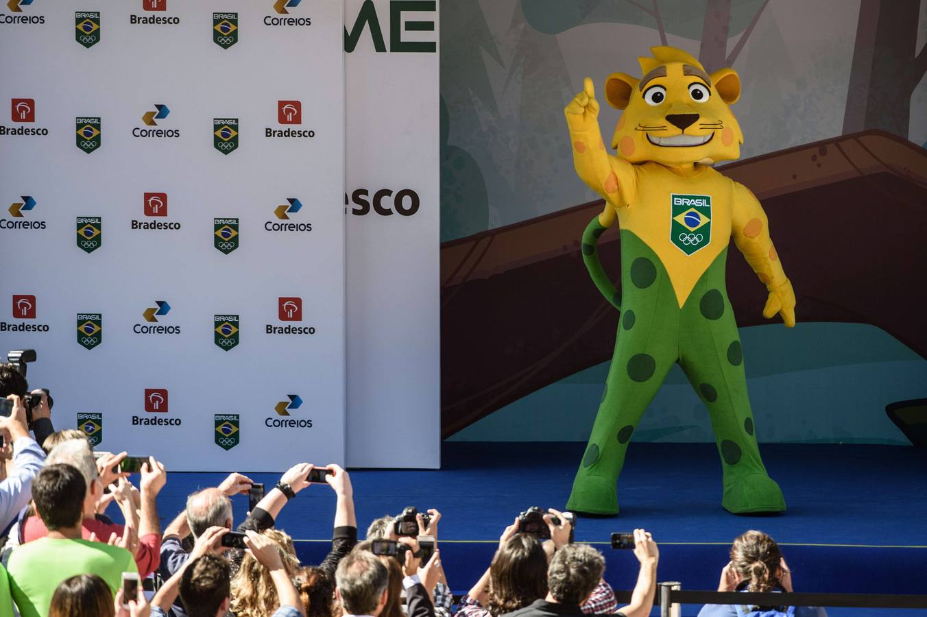 Brasil presenta a &#039;Ginga&#039; la mascota de las Olimpiadas