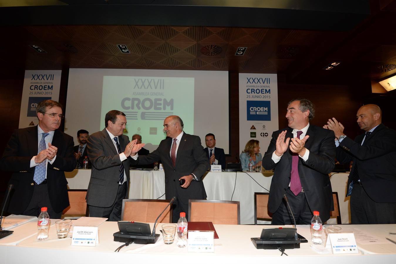 Rosell asiste a la Asamblea General de Croem