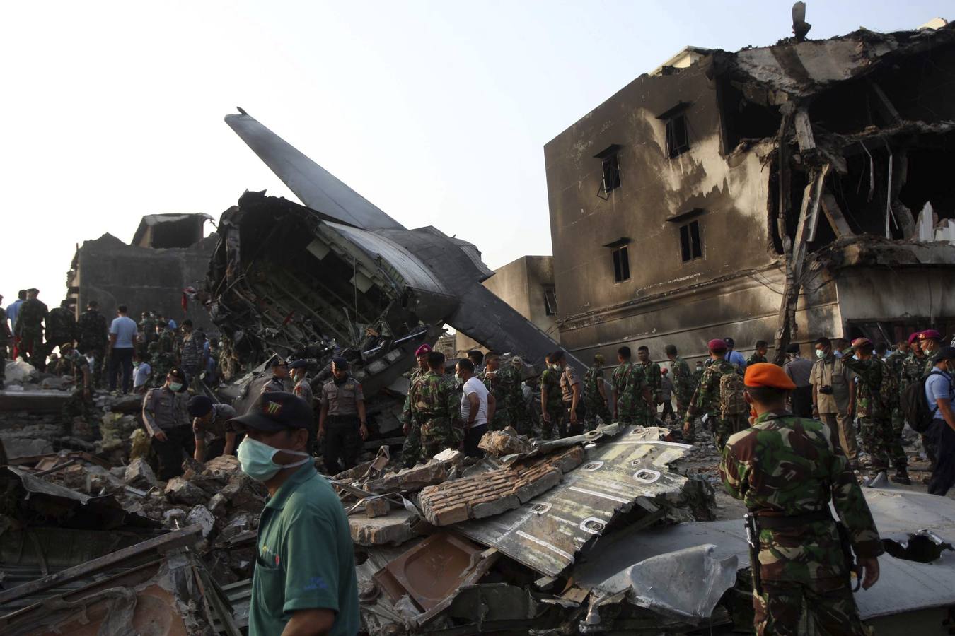 Accidente aéreo en Indonesia