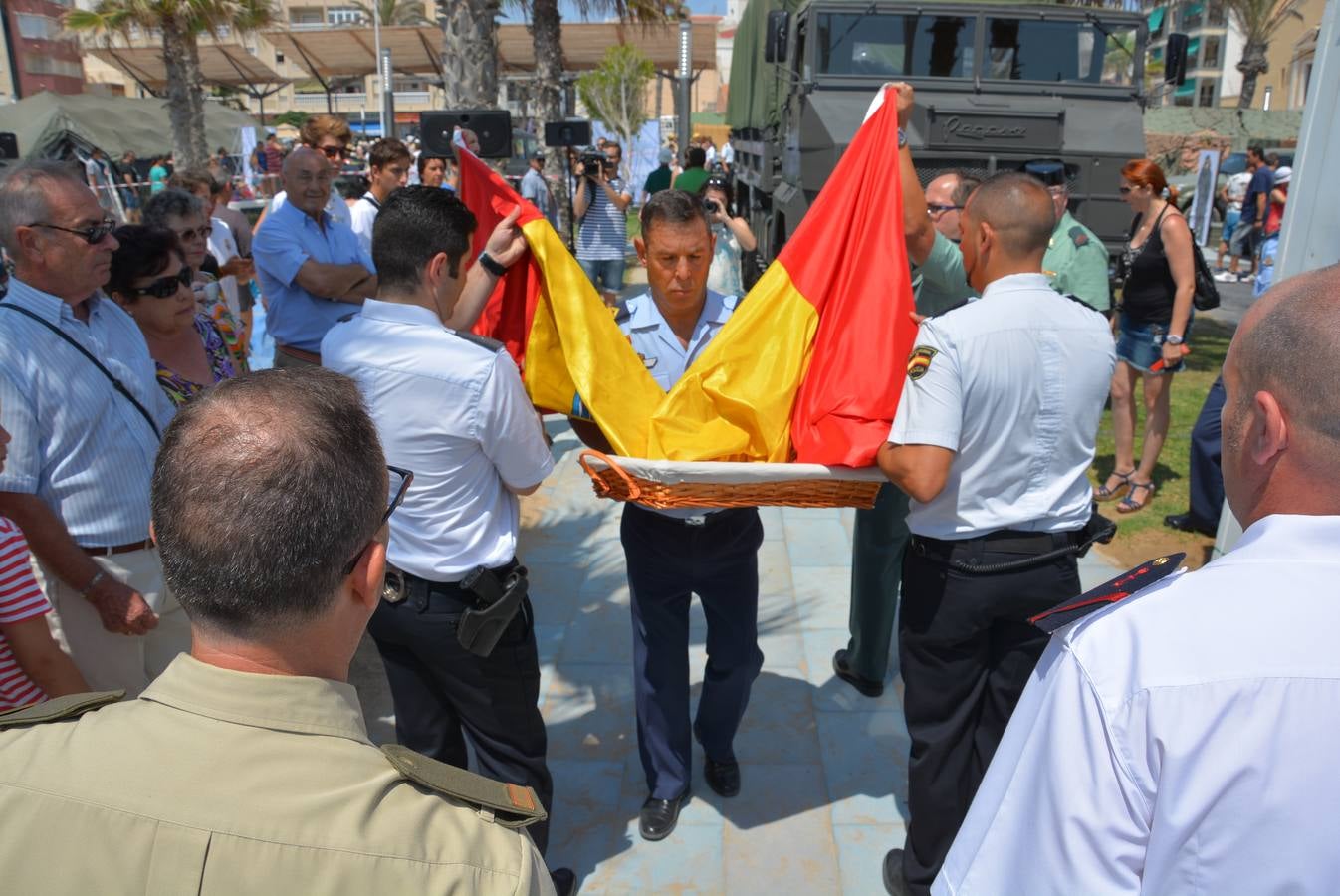 Jornada de convivencia de las Fuerzas Armadas en La Mata