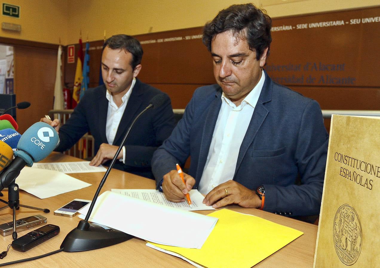 Pacto entre Ciudadanos y el PP para la Presidencia de la Diputación