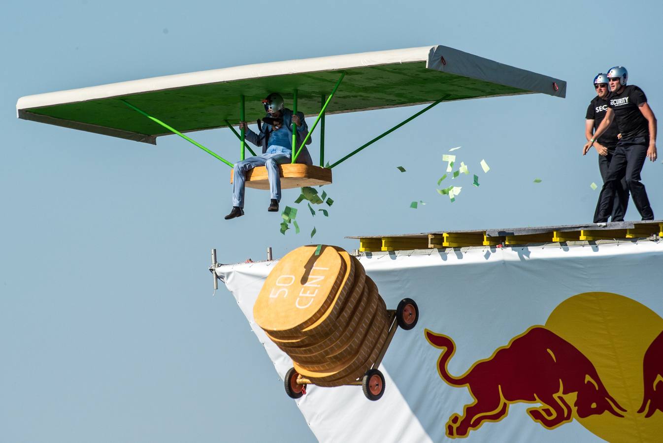 Los autos locos y tortazos de risa en Rusia