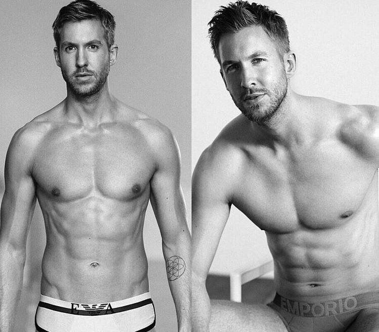 Calvin Harris se desnuda para Emporio Armani