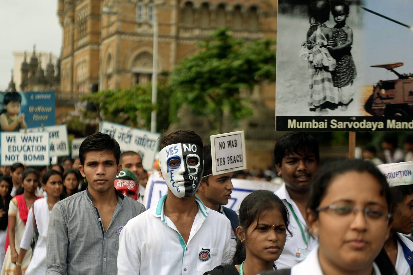 Recuerdo de la víctimas de Hiroshima