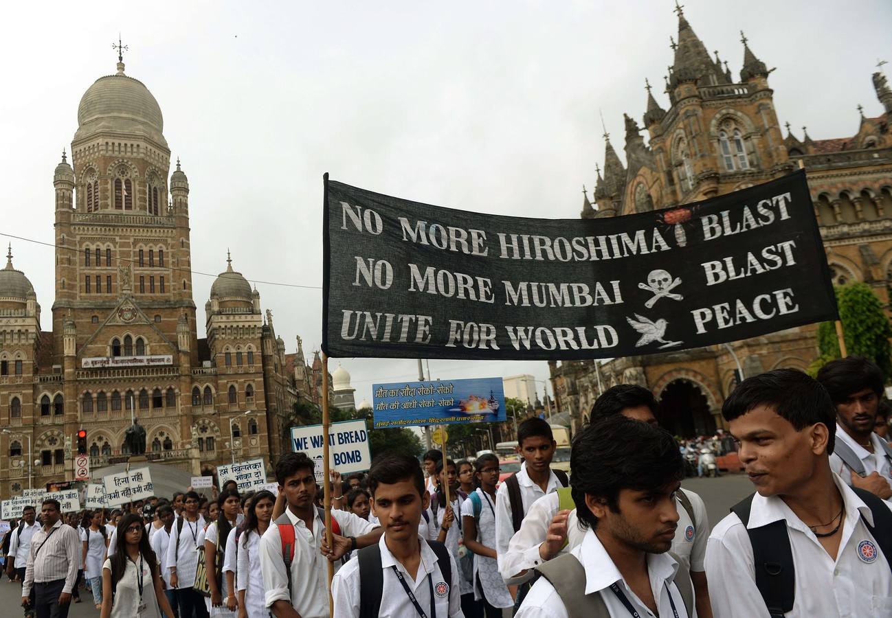 Recuerdo de la víctimas de Hiroshima