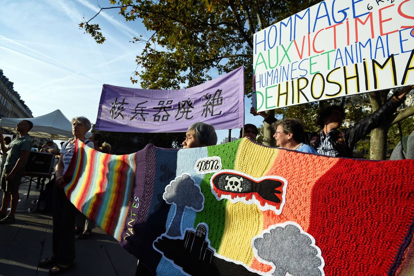 Recuerdo de la víctimas de Hiroshima