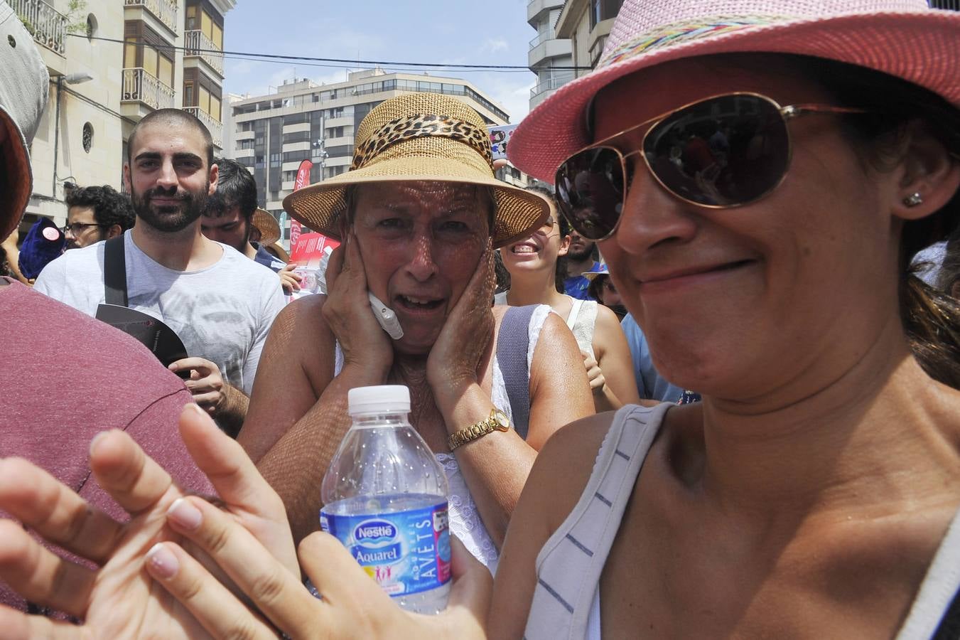 Apertura del racó municipal y mascletá de las Fiestas de Elche