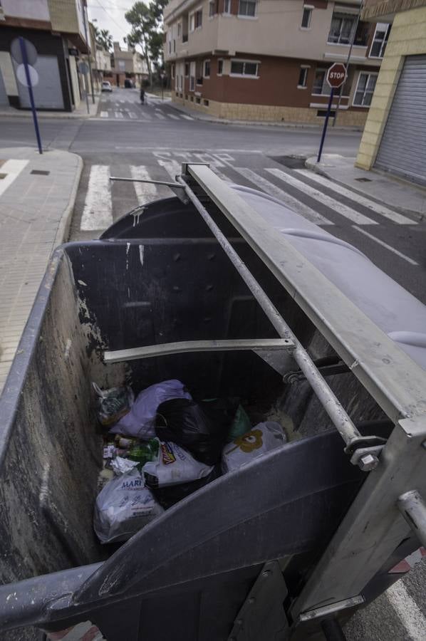 Los socialistas reclaman al PP que solvente las deficiencias de limpieza en las pedanías de Orihuela