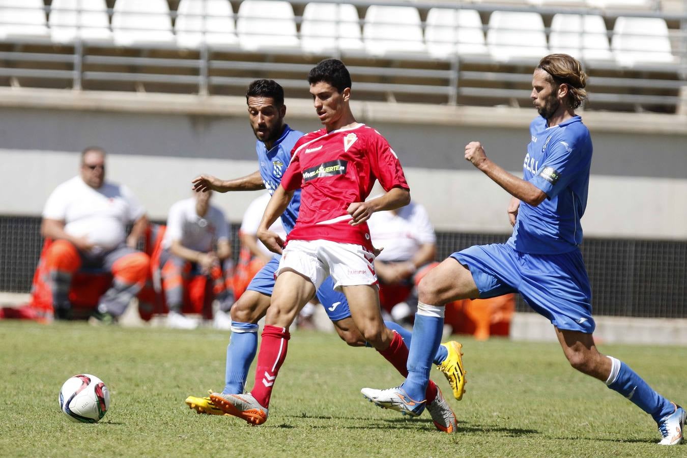 Las mejores imágenes del choque entre Real Murcia y Melilla U.D