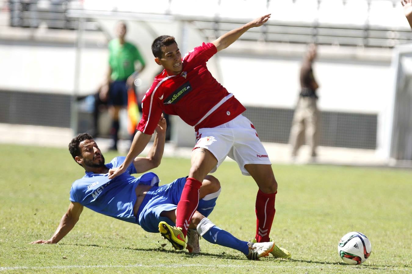 Las mejores imágenes del choque entre Real Murcia y Melilla U.D
