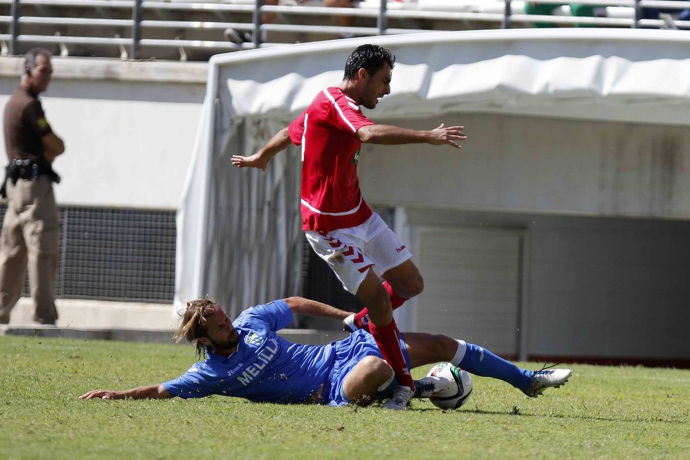 Las mejores imágenes del choque entre Real Murcia y Melilla U.D