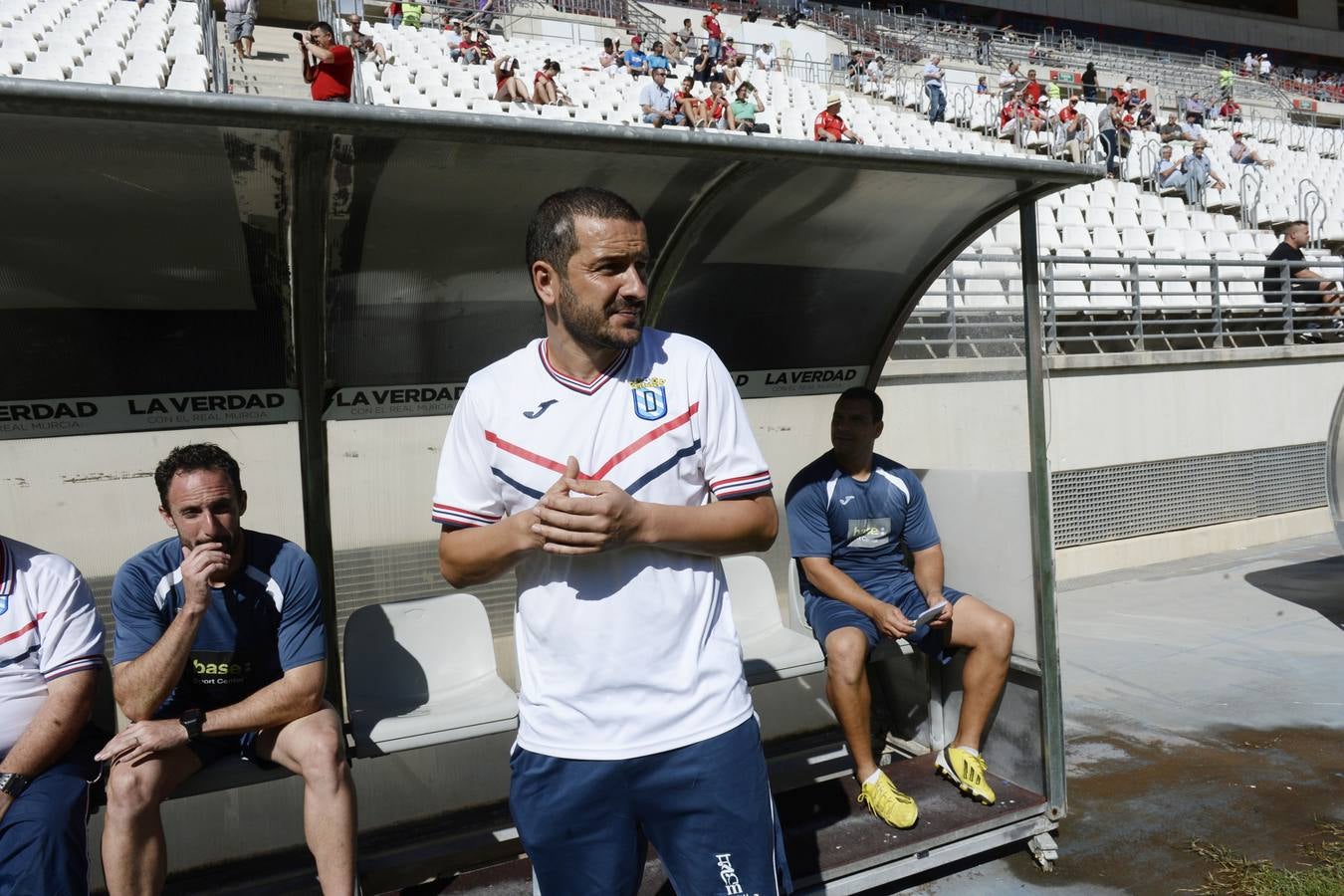 Las mejores imágenes del choque entre Real Murcia y Melilla U.D