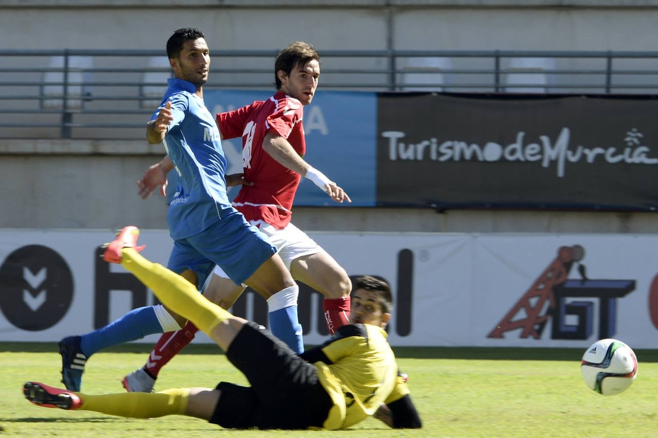 Las mejores imágenes del choque entre Real Murcia y Melilla U.D