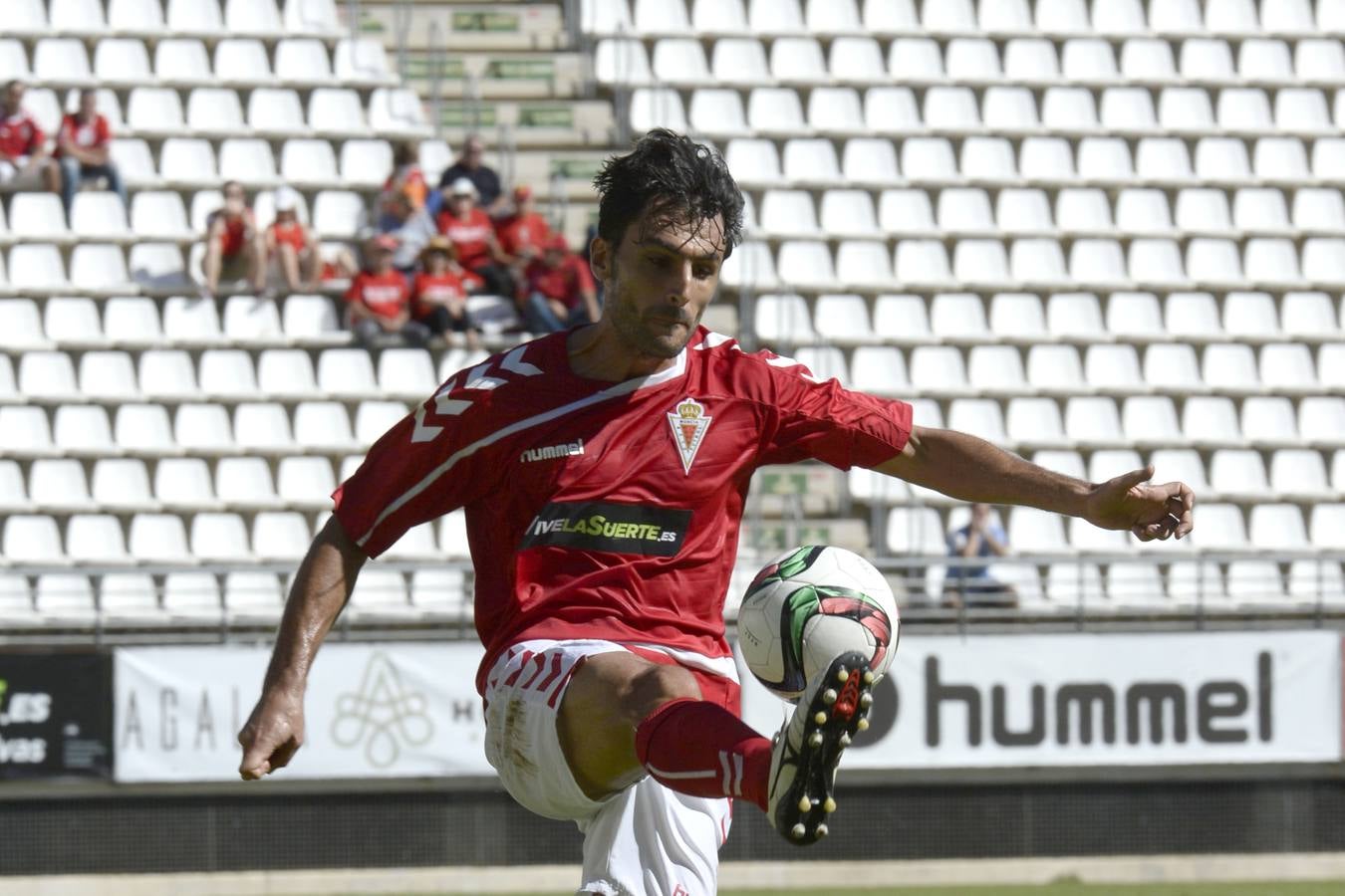 Las mejores imágenes del choque entre Real Murcia y Melilla U.D