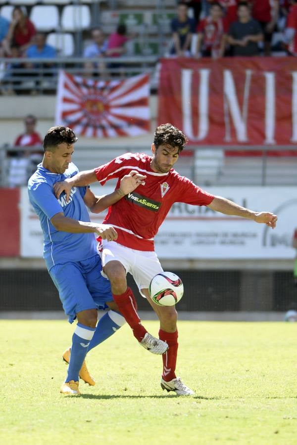 Las mejores imágenes del choque entre Real Murcia y Melilla U.D