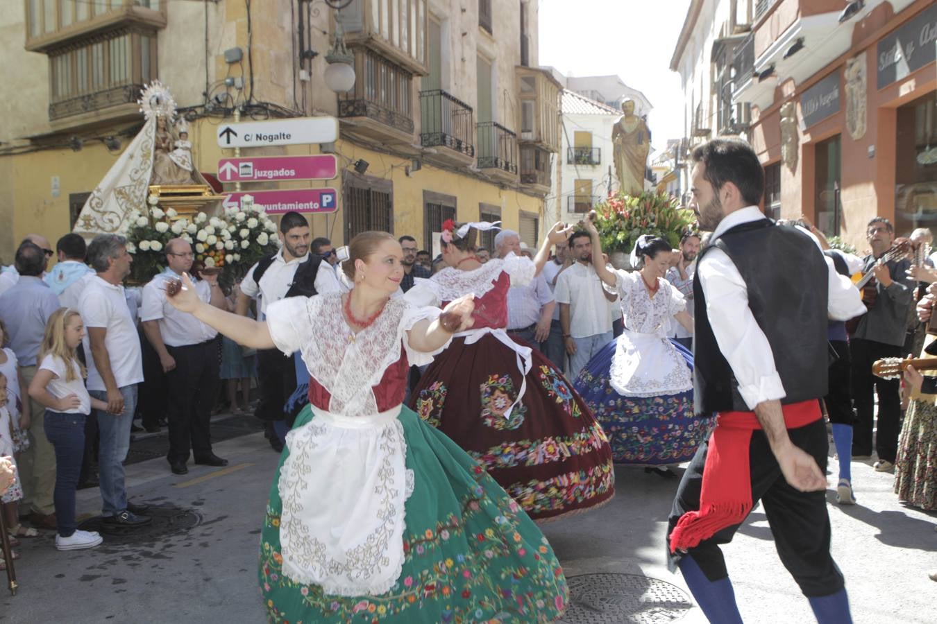 San Pedro recibe a la Patrona