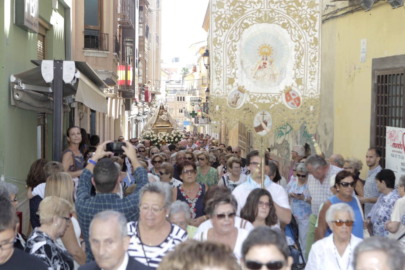 San Pedro recibe a la Patrona