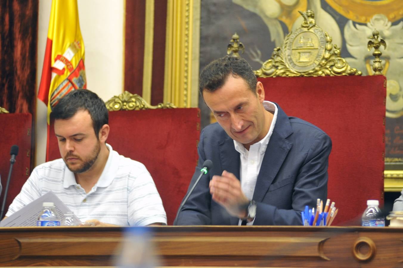 Pleno extraordinario del Ayuntamiento de Elche