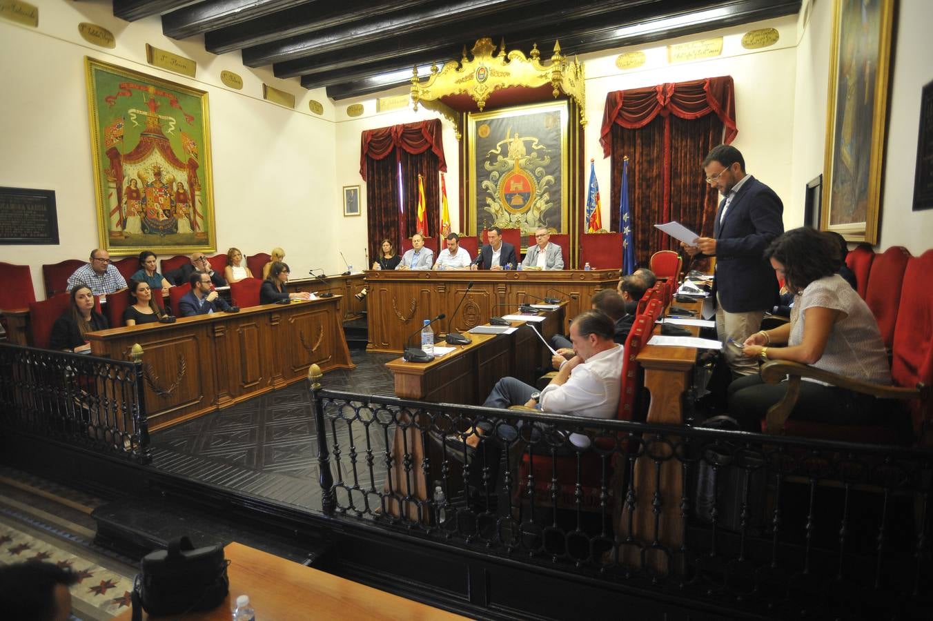 Pleno extraordinario del Ayuntamiento de Elche