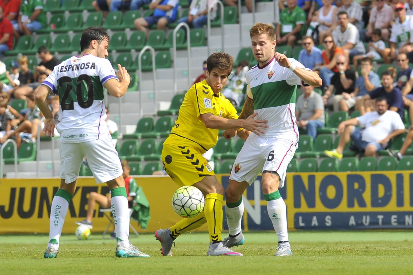 Partido entre el Elche y el Oviedo