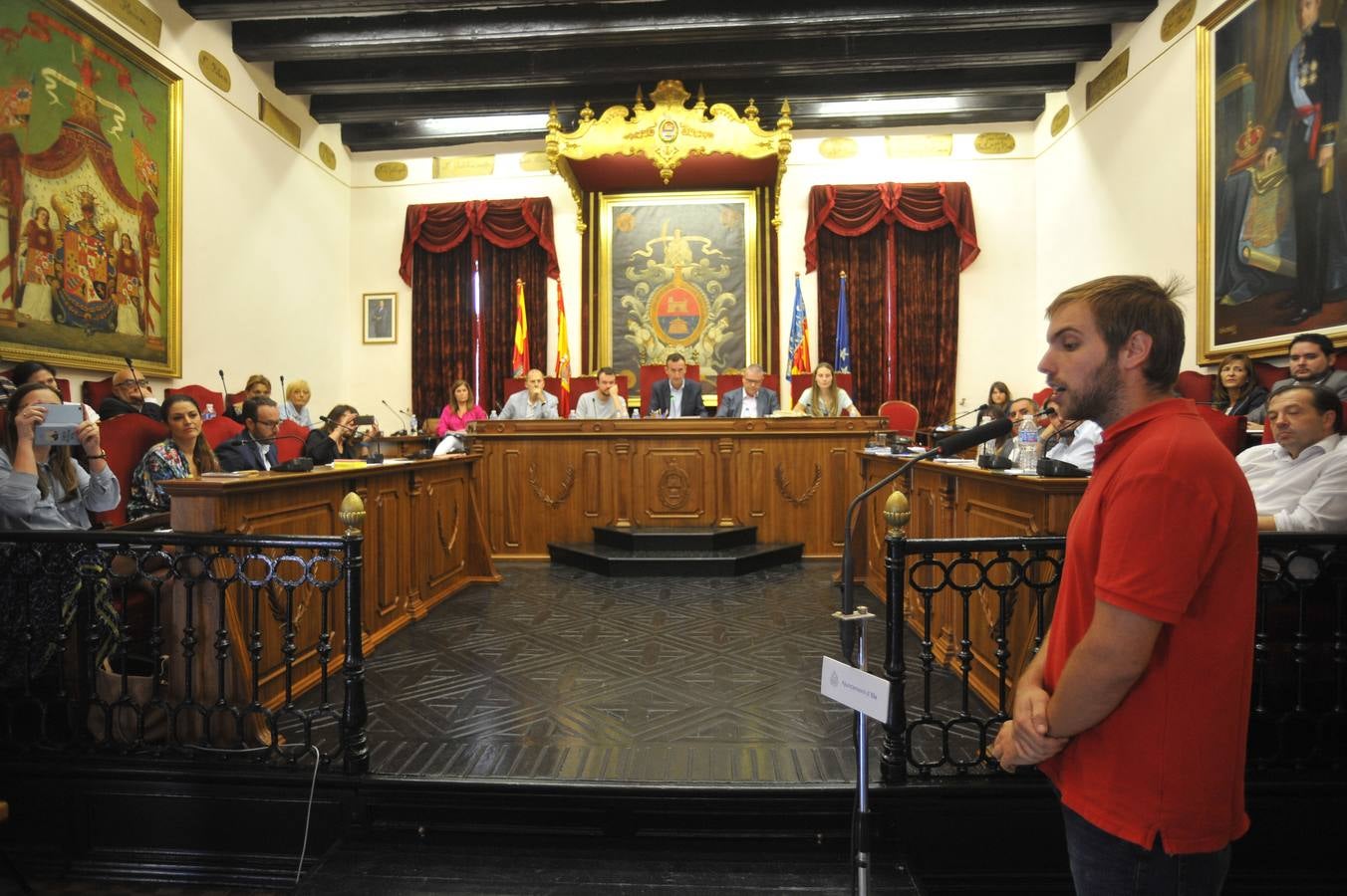 Pleno en el Ayuntamiento de Elche