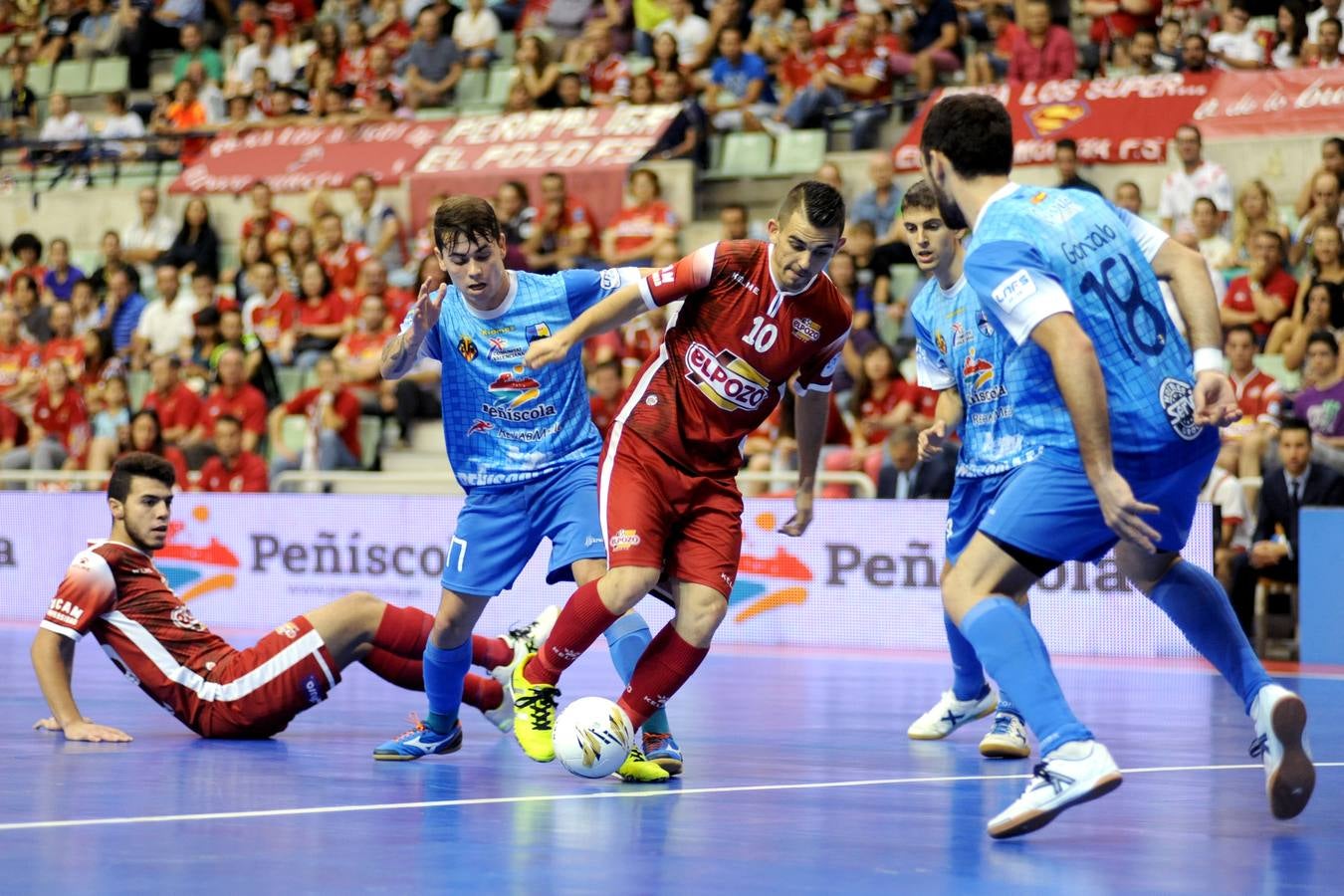 Las mejores imágenes del choque entre ElPozo Murcia y el Peñíscola