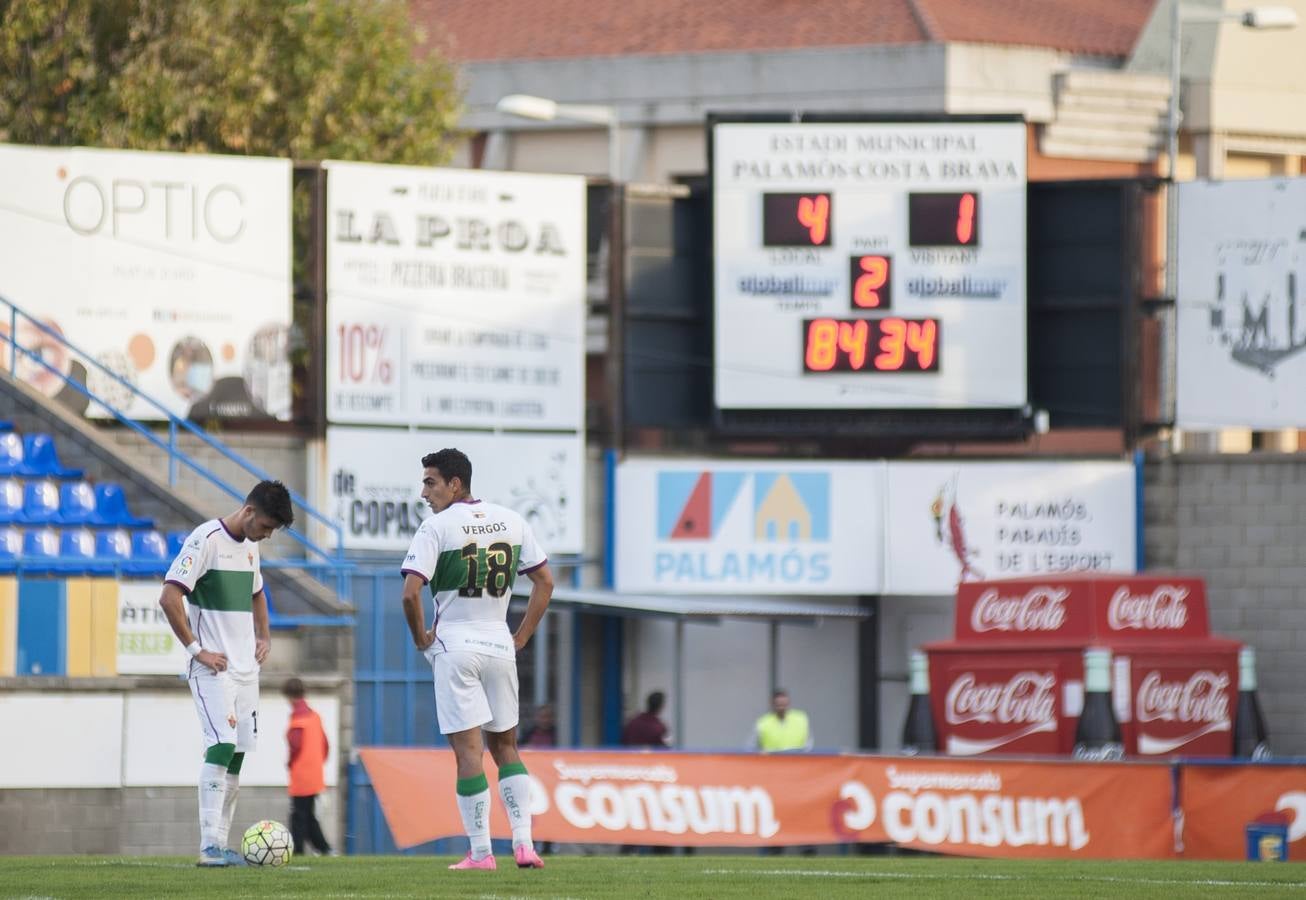 Las mejores imágenes del Llagostera - Elche (4-1)