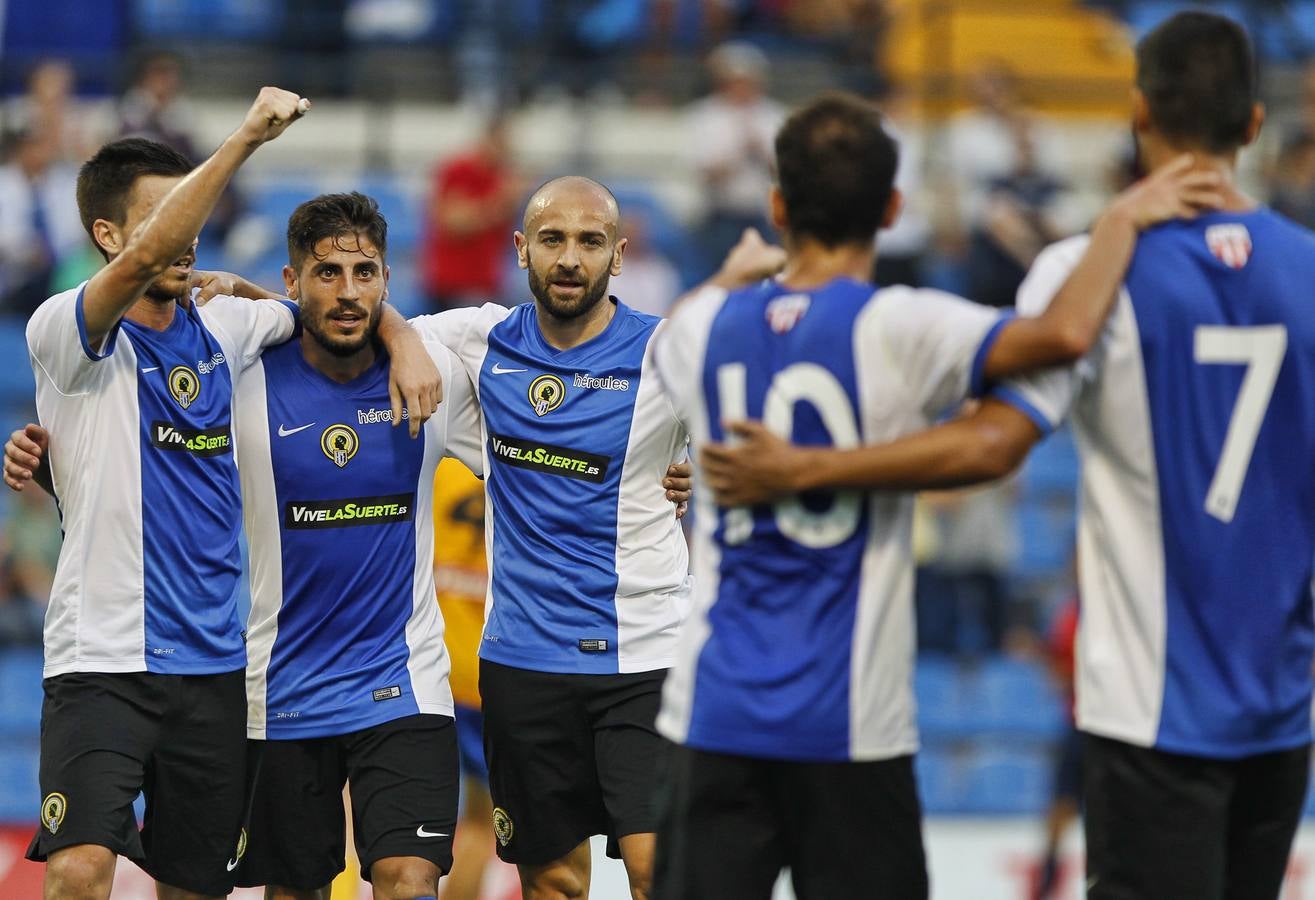 Las mejores imágenes del Hércules - Badalona (2-0)