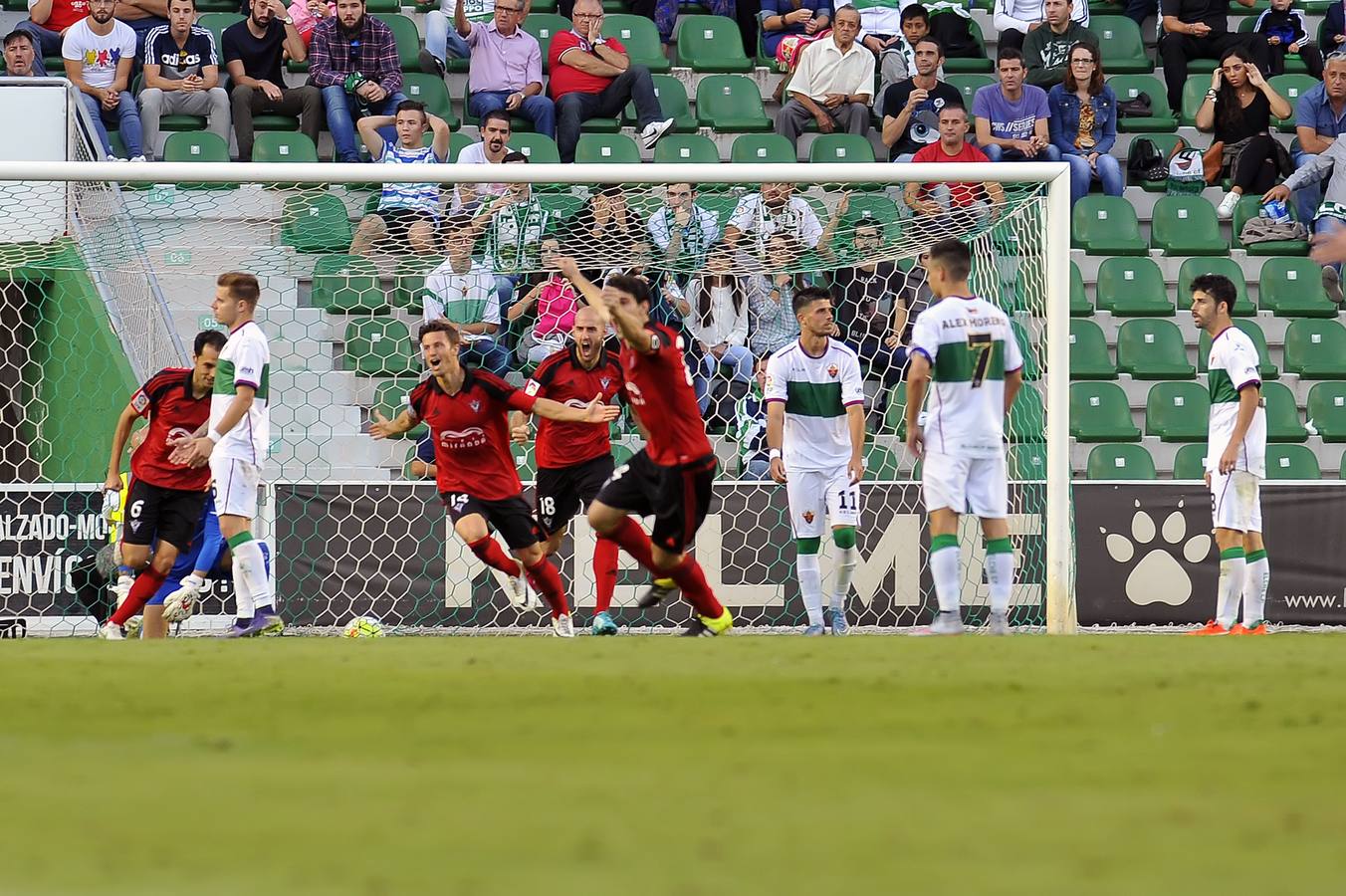 Las mejores imágenes del Elche - Mirandés