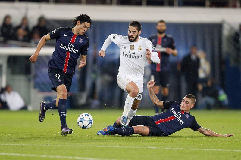 Las mejores imágenes del PSG-Real Madrid