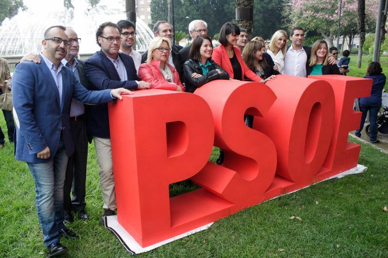 Presentación de las candidaturas del PSOE al Senado y al Congreso