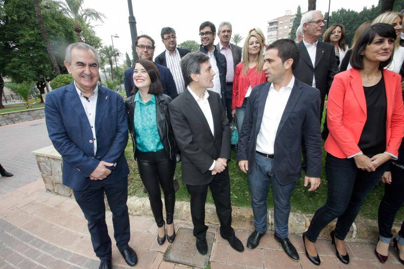 Presentación de las candidaturas del PSOE al Senado y al Congreso