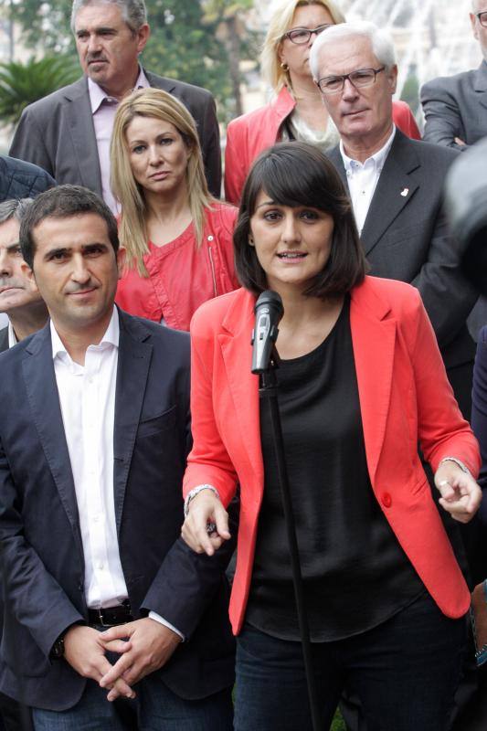 Presentación de las candidaturas del PSOE al Senado y al Congreso