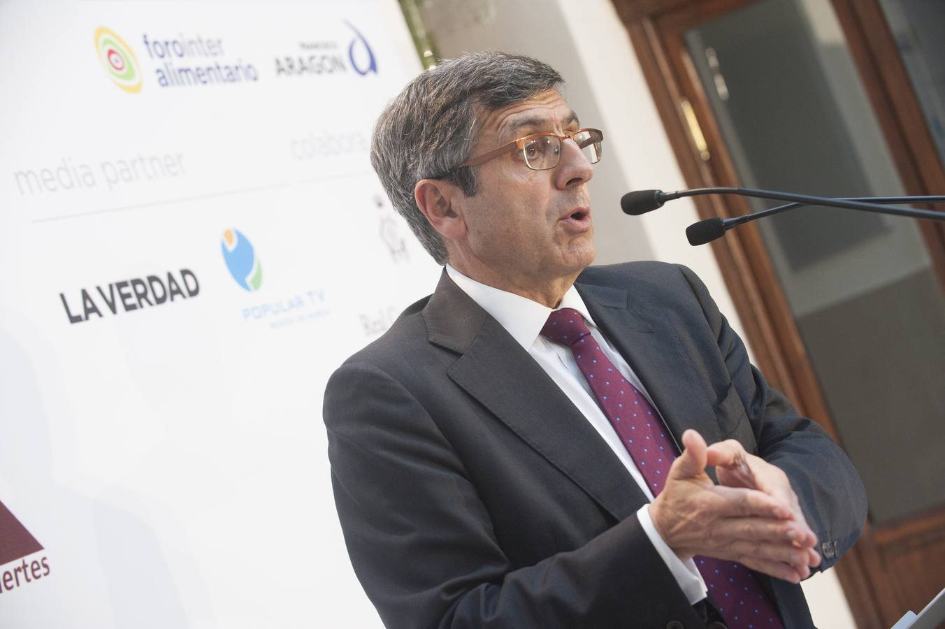 El presidente de Vodafone España, Francisco Román, en el Foro Nueva Murcia