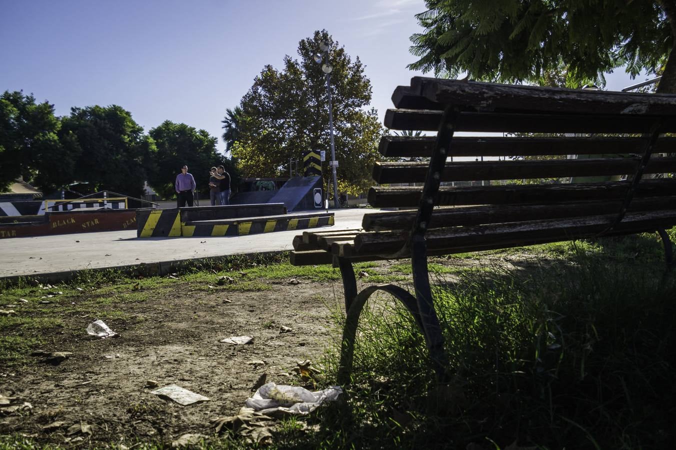 El PP denuncia el mal estado de la pista de patinaje de la Plaza Béjar