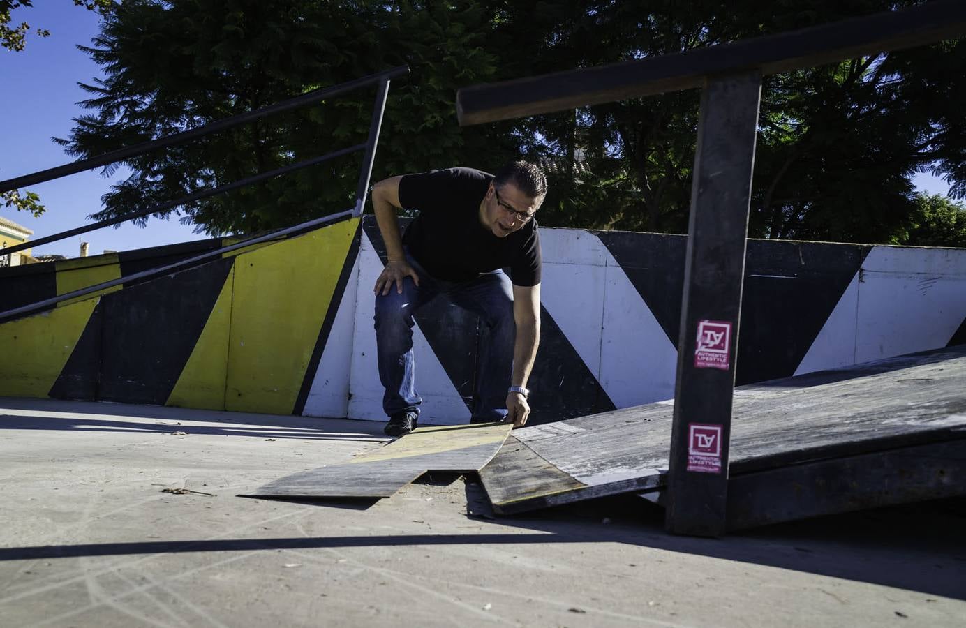 El PP denuncia el mal estado de la pista de patinaje de la Plaza Béjar