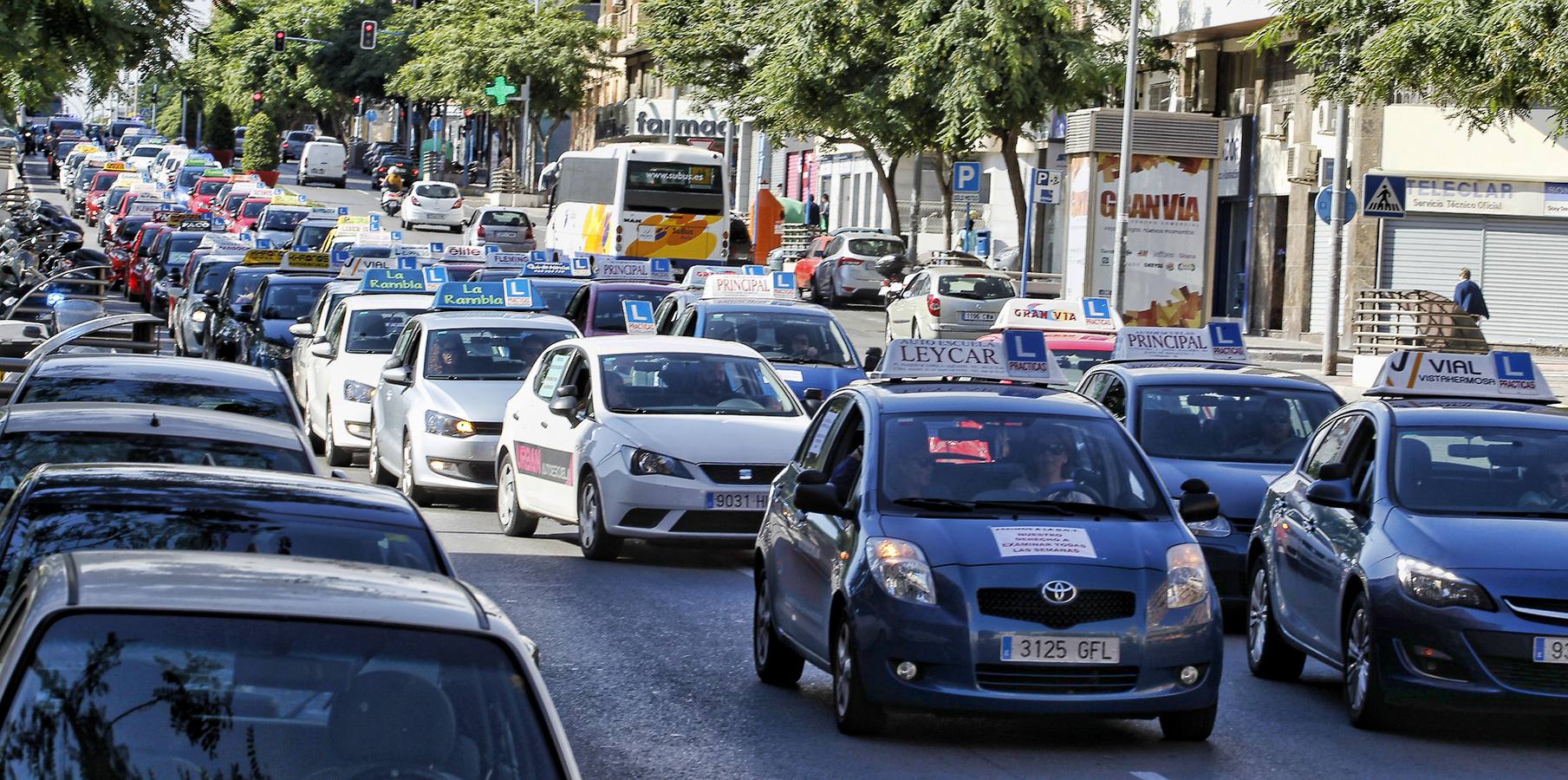 Manifestación de Autoescuelas