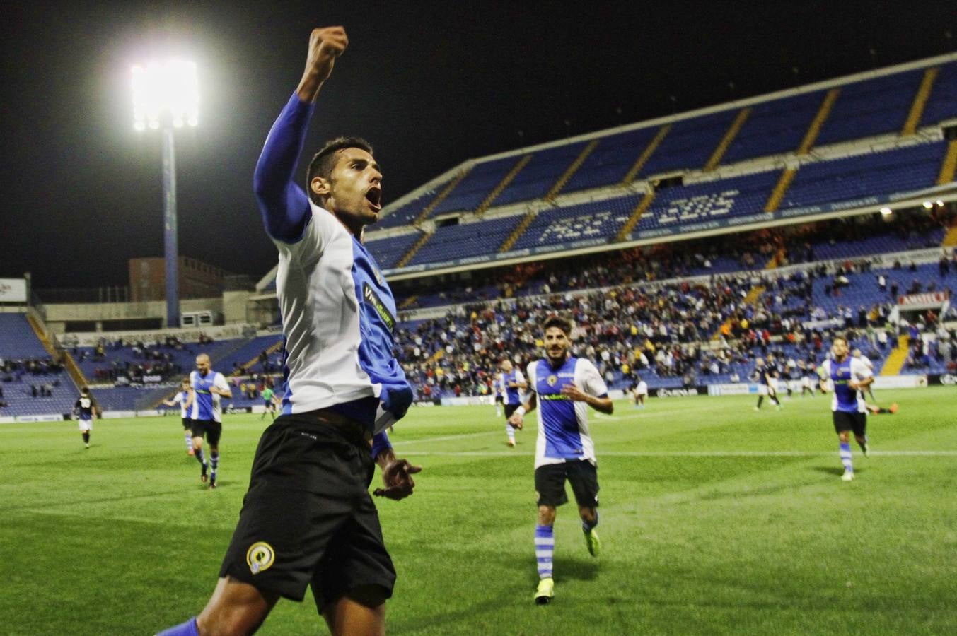 Las mejores imágenes del Hércules - Huracán (4-1)