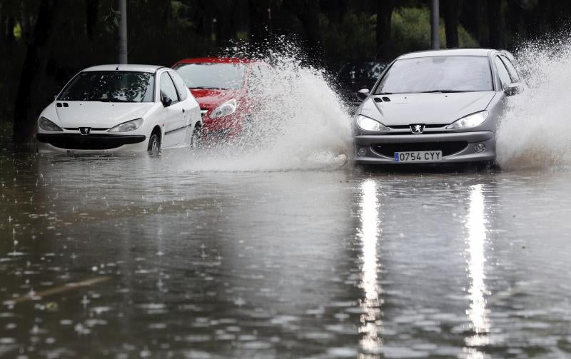 Temporal de viento y lluvia en la Comunitat