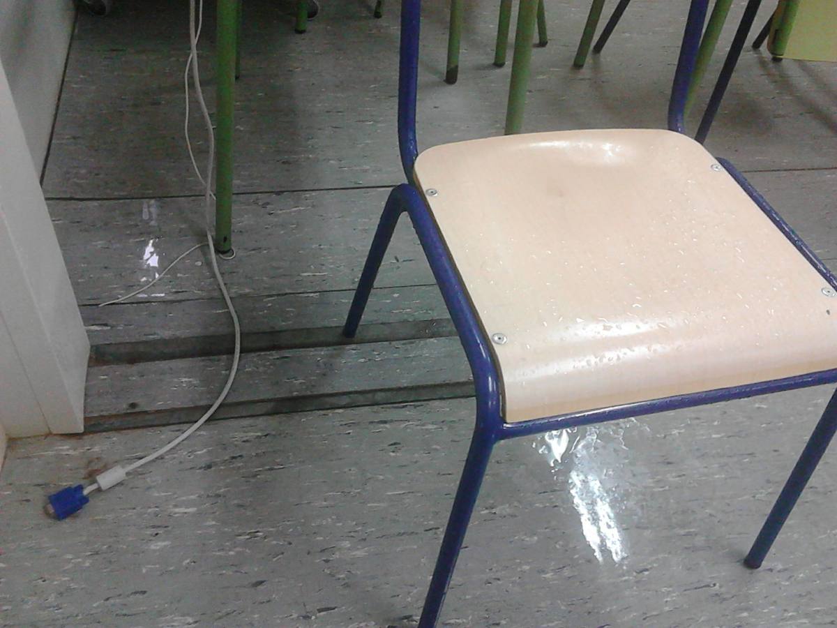 El CEIP Playas de Orihuela y la Rambla Salada de Albatera totalmente inundados