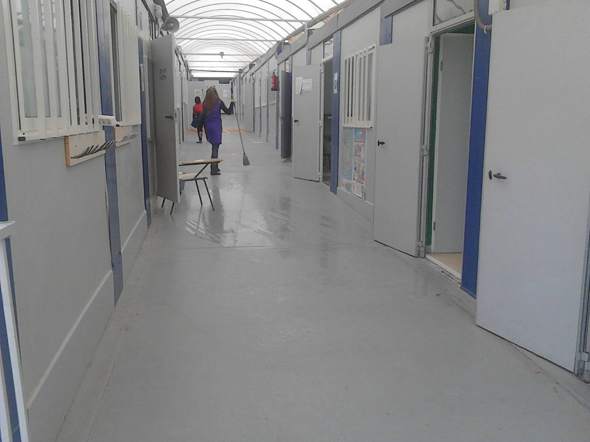 El CEIP Playas de Orihuela y la Rambla Salada de Albatera totalmente inundados