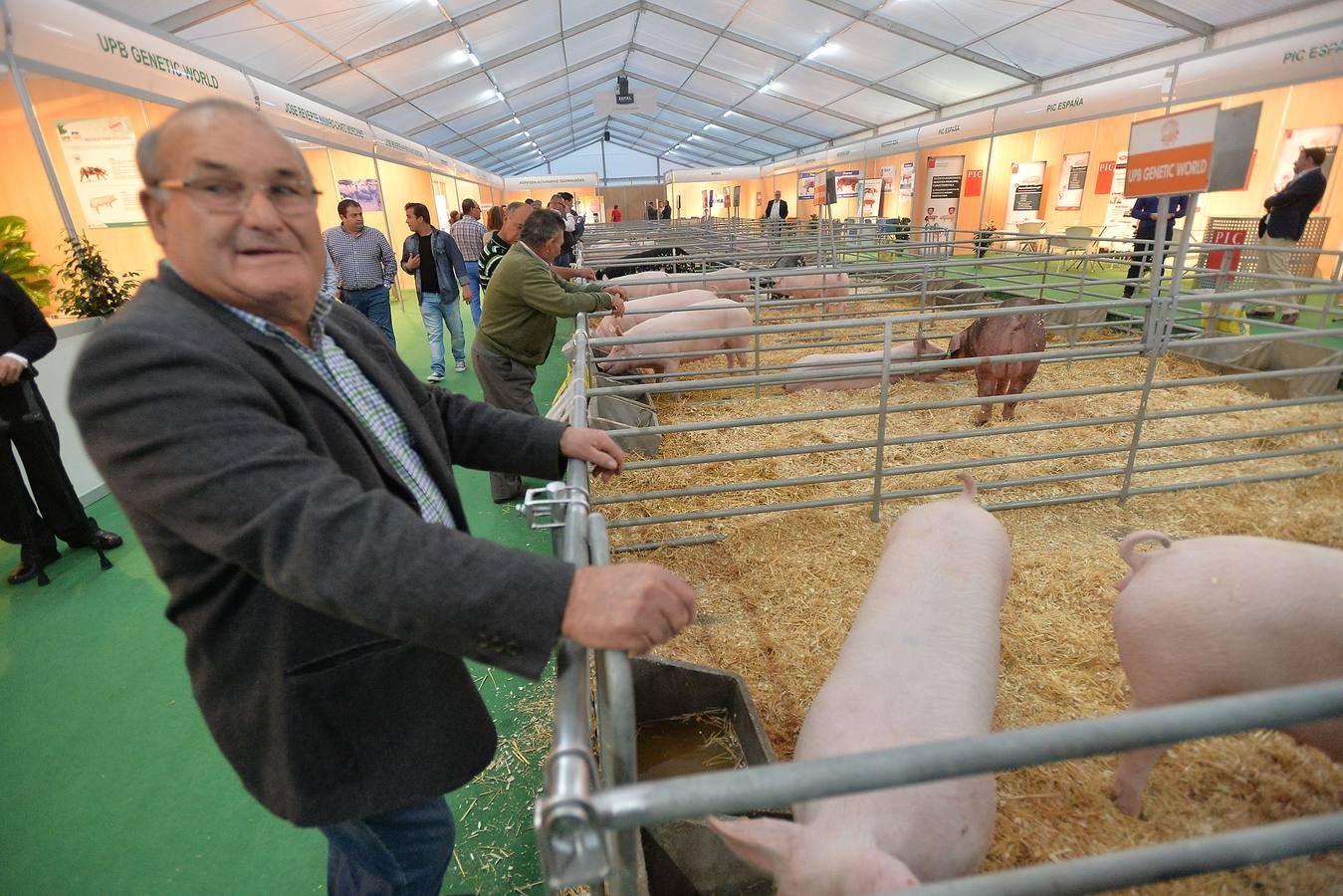 Inauguración de la feria Sepor de Lorca